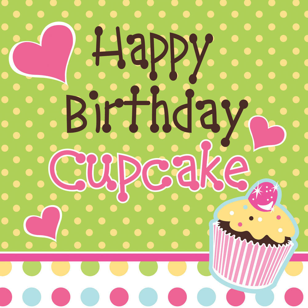 Sweet Treats Birthday Luncheon Napkins (16ct)