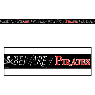Beware of Pirates Party Tape