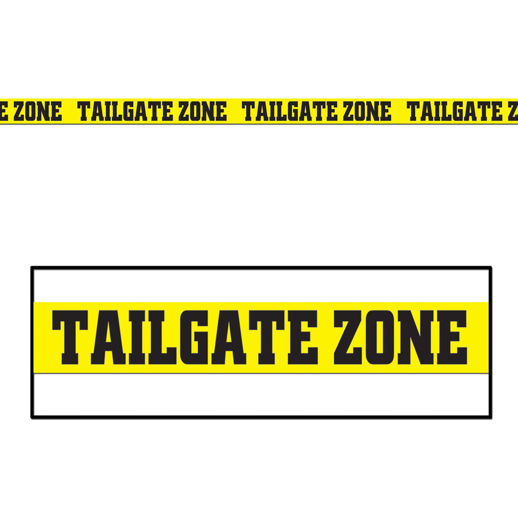 20' Tailgate Zone Party Tape