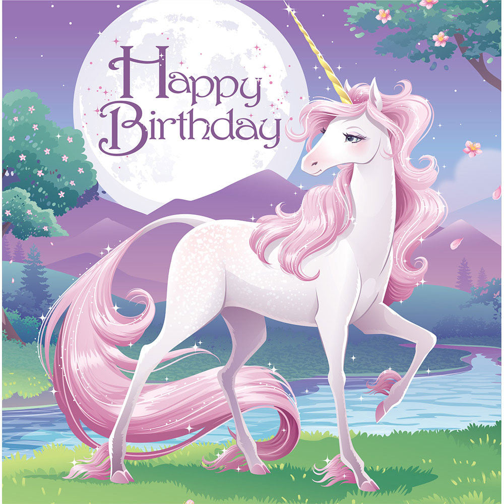 Unicorn Fantasy Luncheon Napkins (16ct)