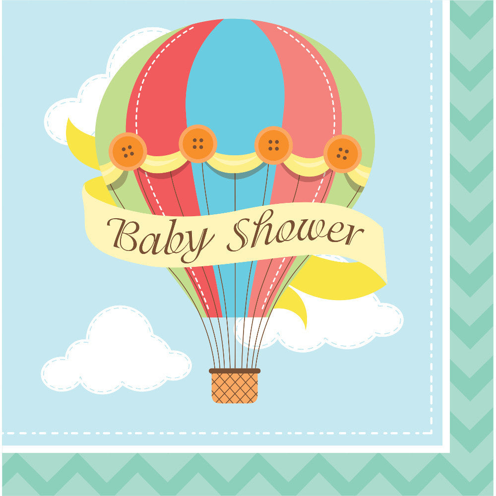 Up, Up, & Away Luncheon Napkins (16ct)