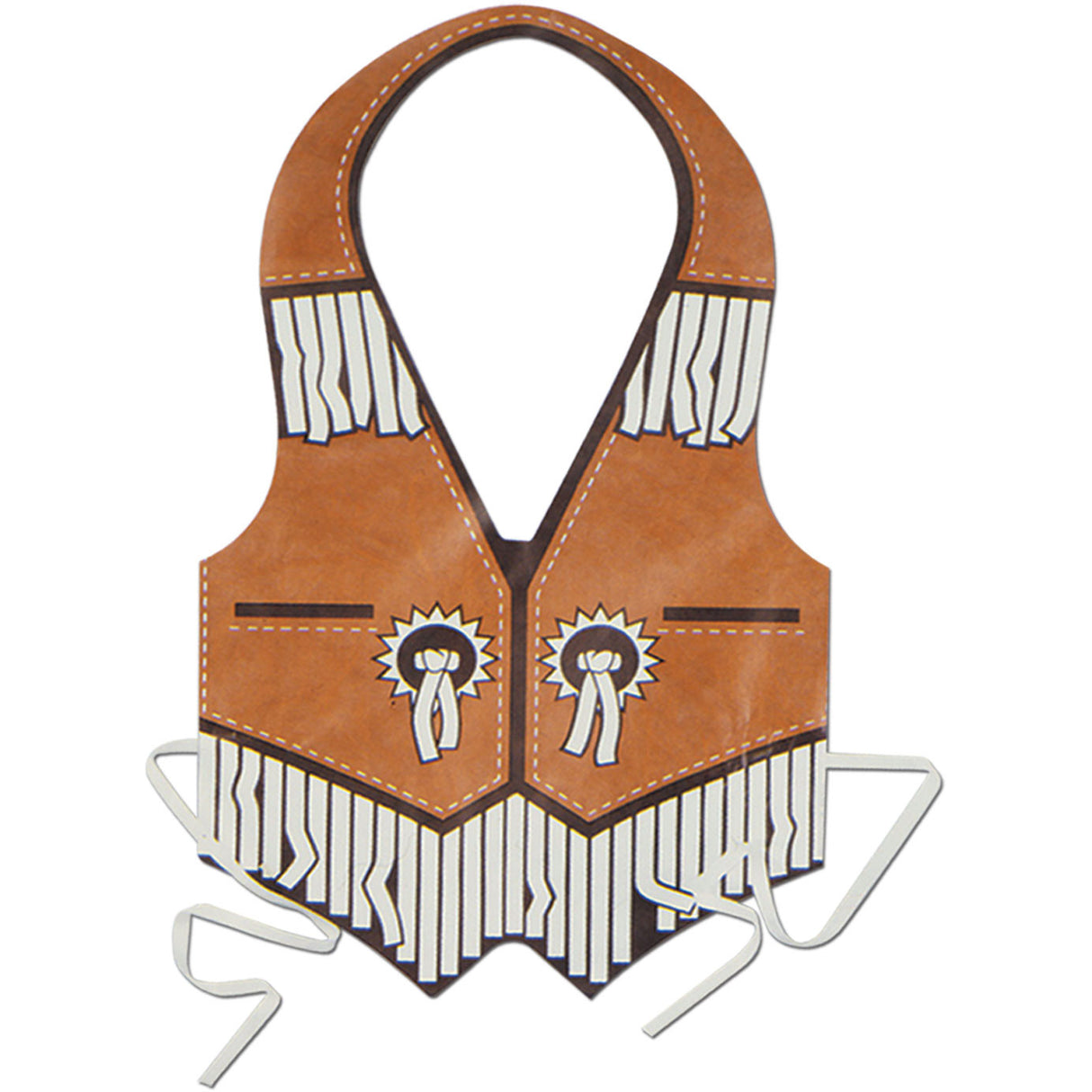 Plastic Western Vest (1 ct)
