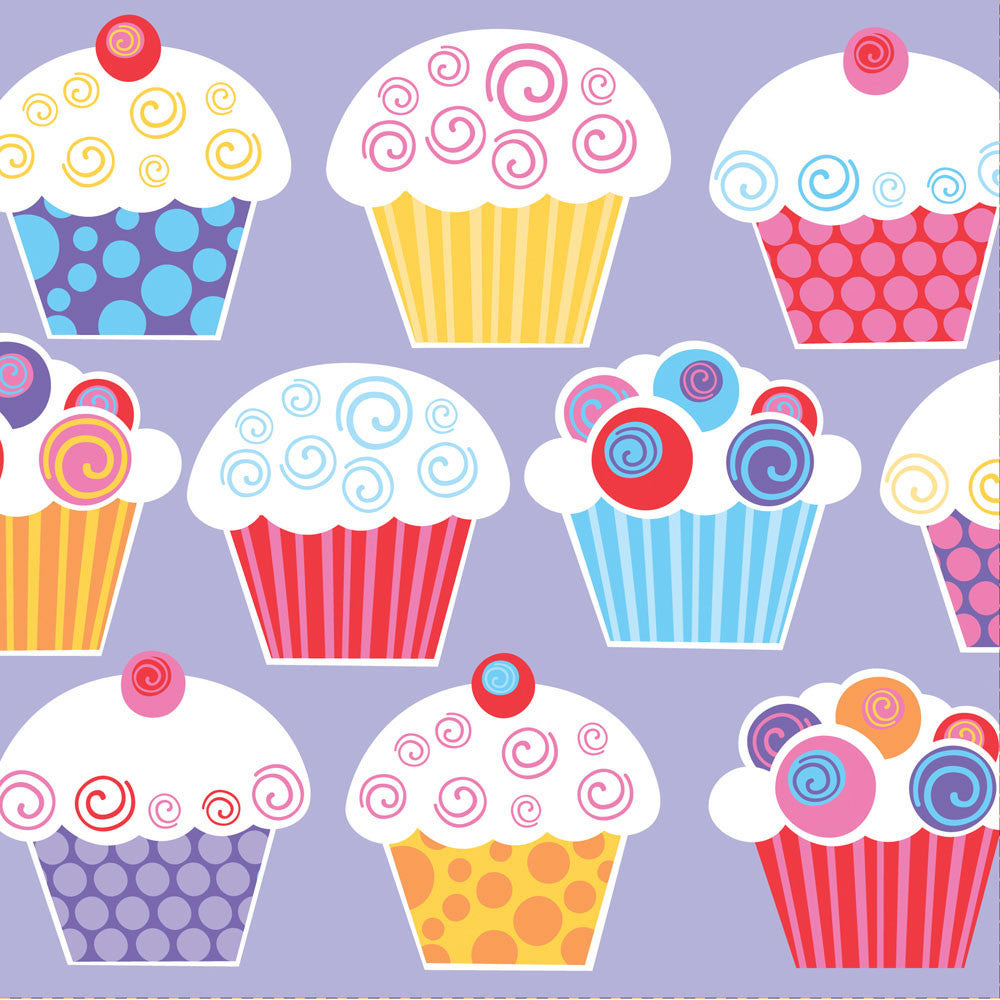 Sweet Cupcake Luncheon Napkins (16ct)