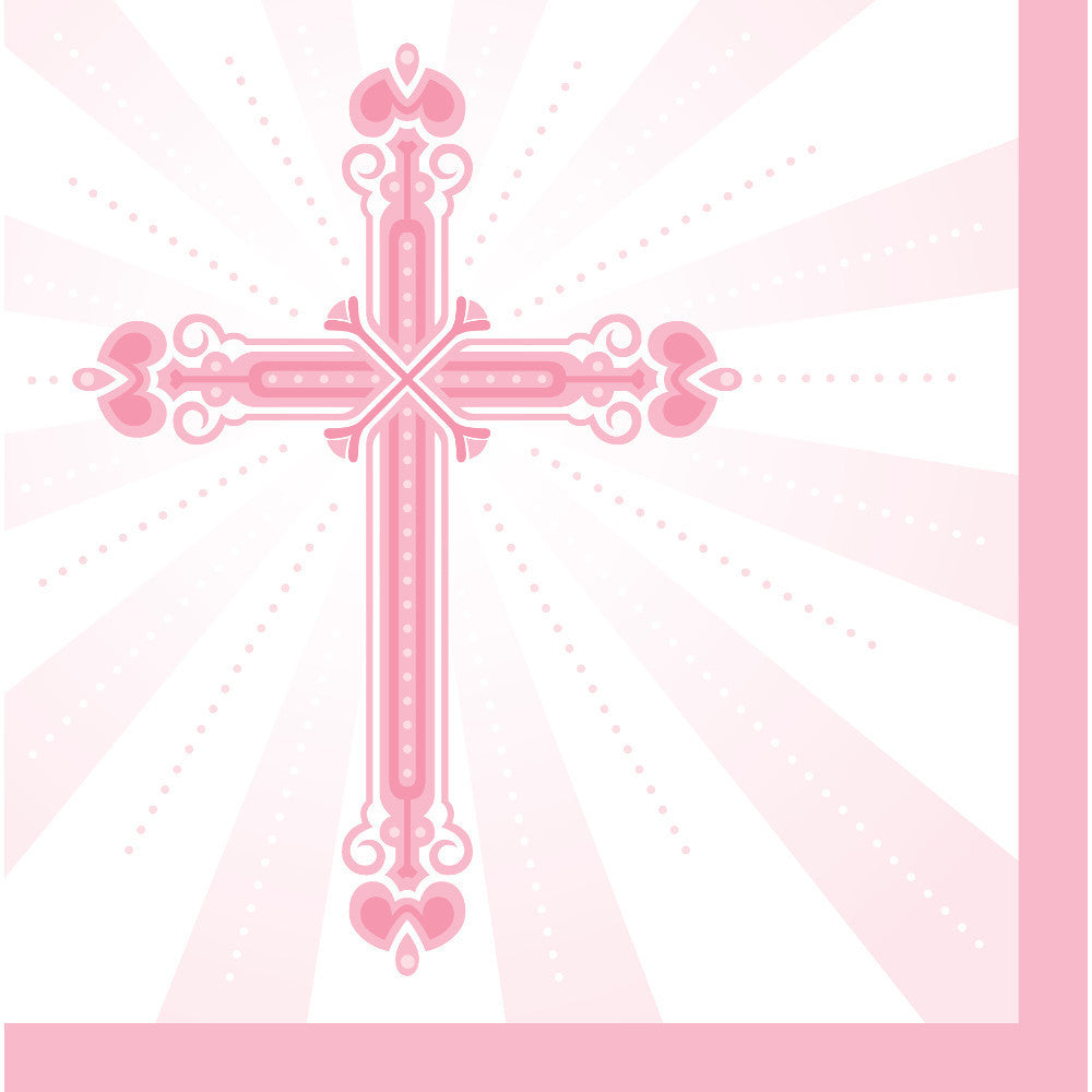 Blessings Pink Luncheon Napkins (36ct)