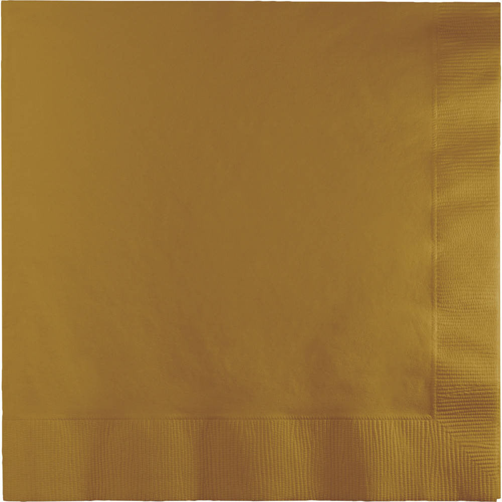 Glittering Gold Luncheon Napkins (50ct)
