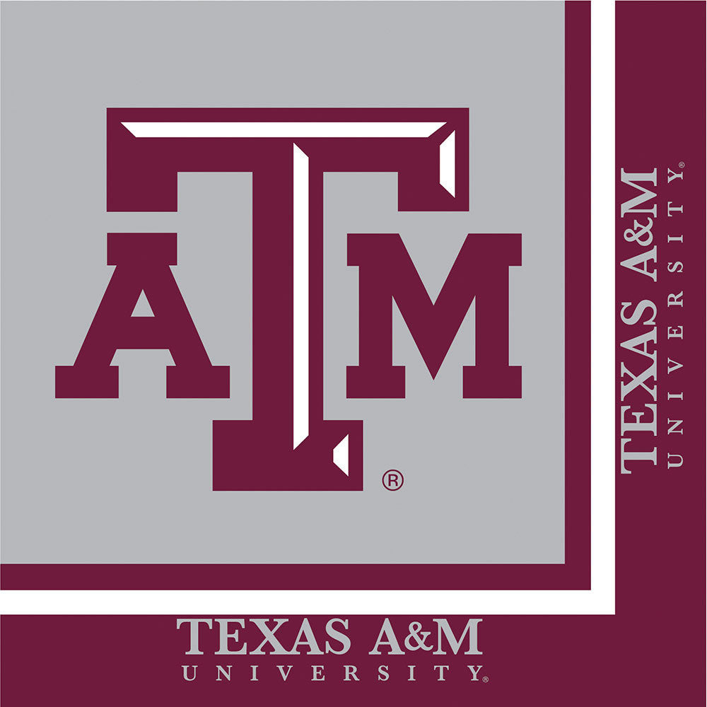 Texas A & M Luncheon Napkins (20ct)