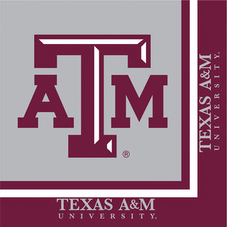 Texas A & M Luncheon Napkins (20ct)