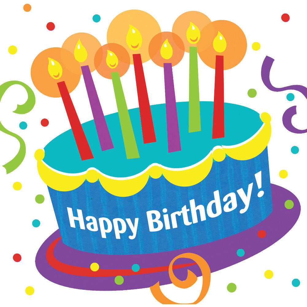 Cake Surprise Luncheon Napkins (16ct)