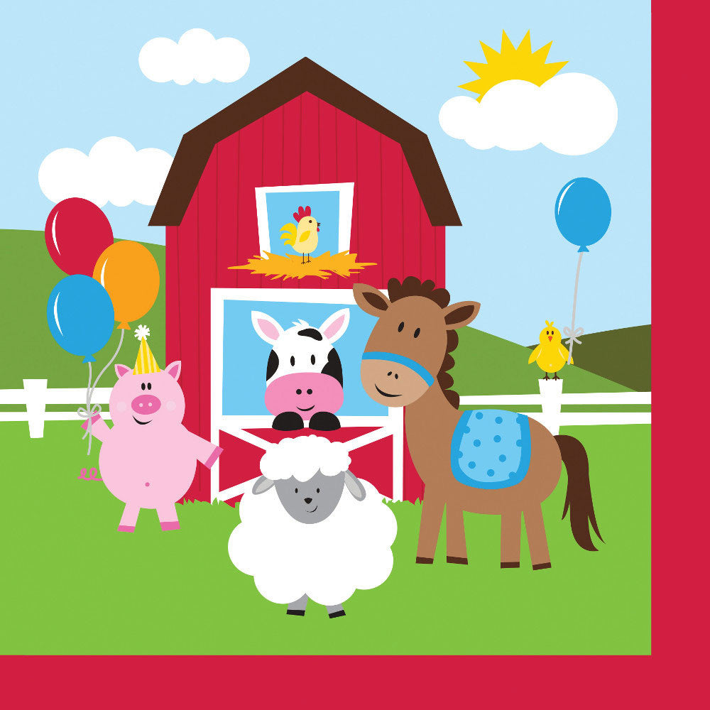 Farmhouse Fun Luncheon Napkins (18ct)