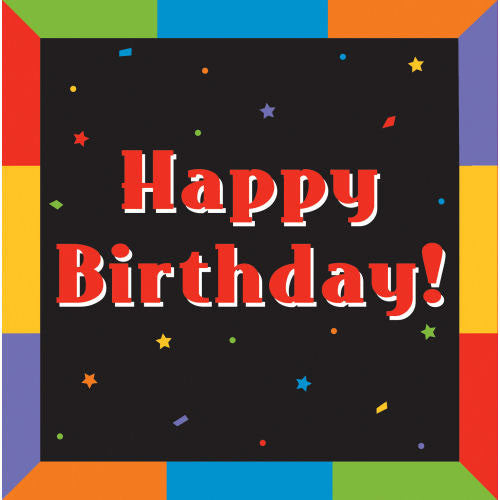 Birthday Milestones Luncheon Napkins (16ct)