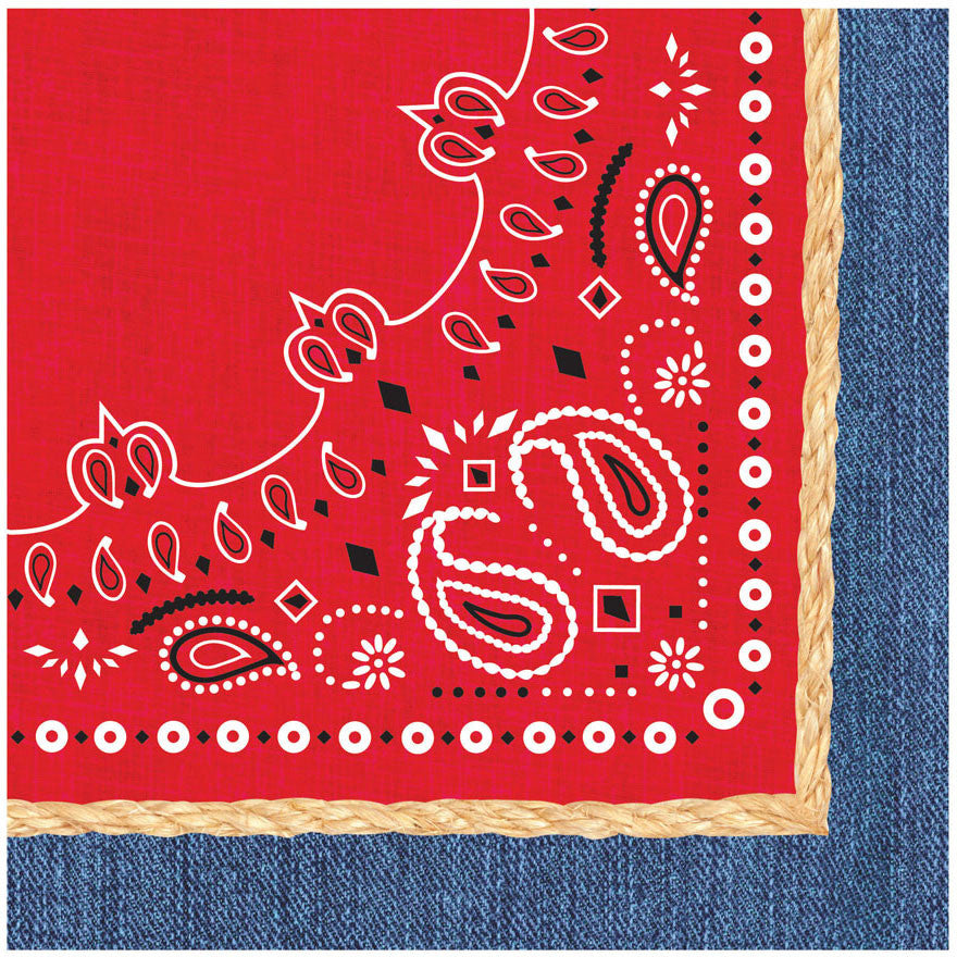 Bandanarama Luncheon Napkins (16ct)
