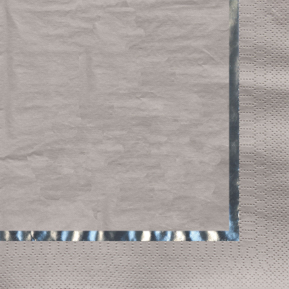 Glitz Silver Luncheon Napkins (16ct)
