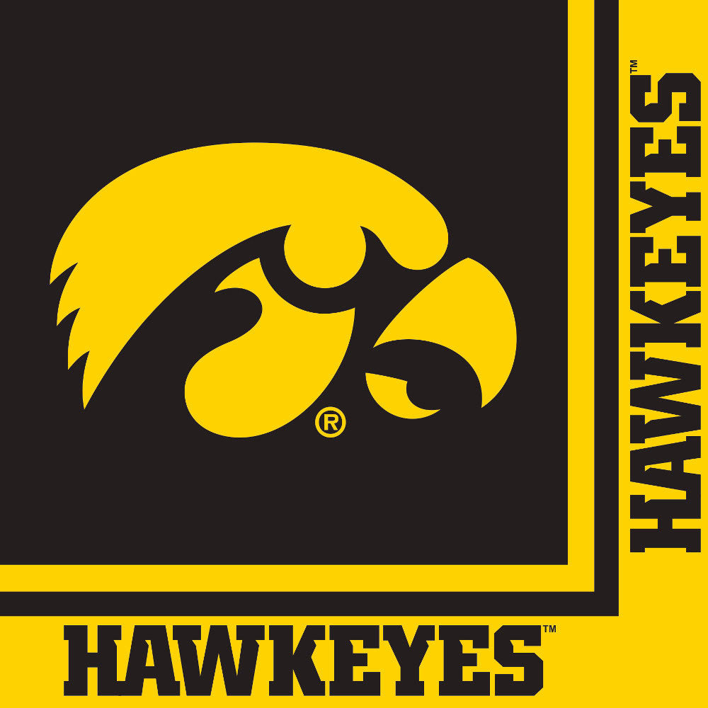 University of Iowa Luncheon Napkins (20ct)