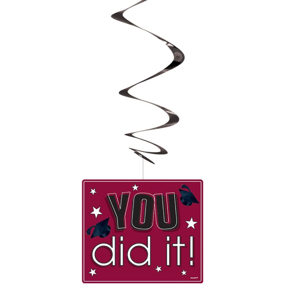 Hanging Graduation Swirl