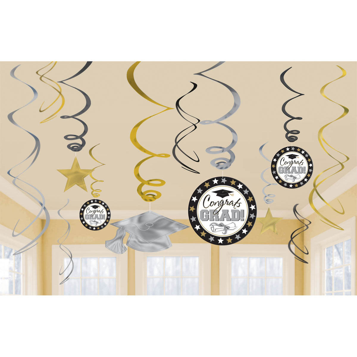 Graduation Swirls Value Pack