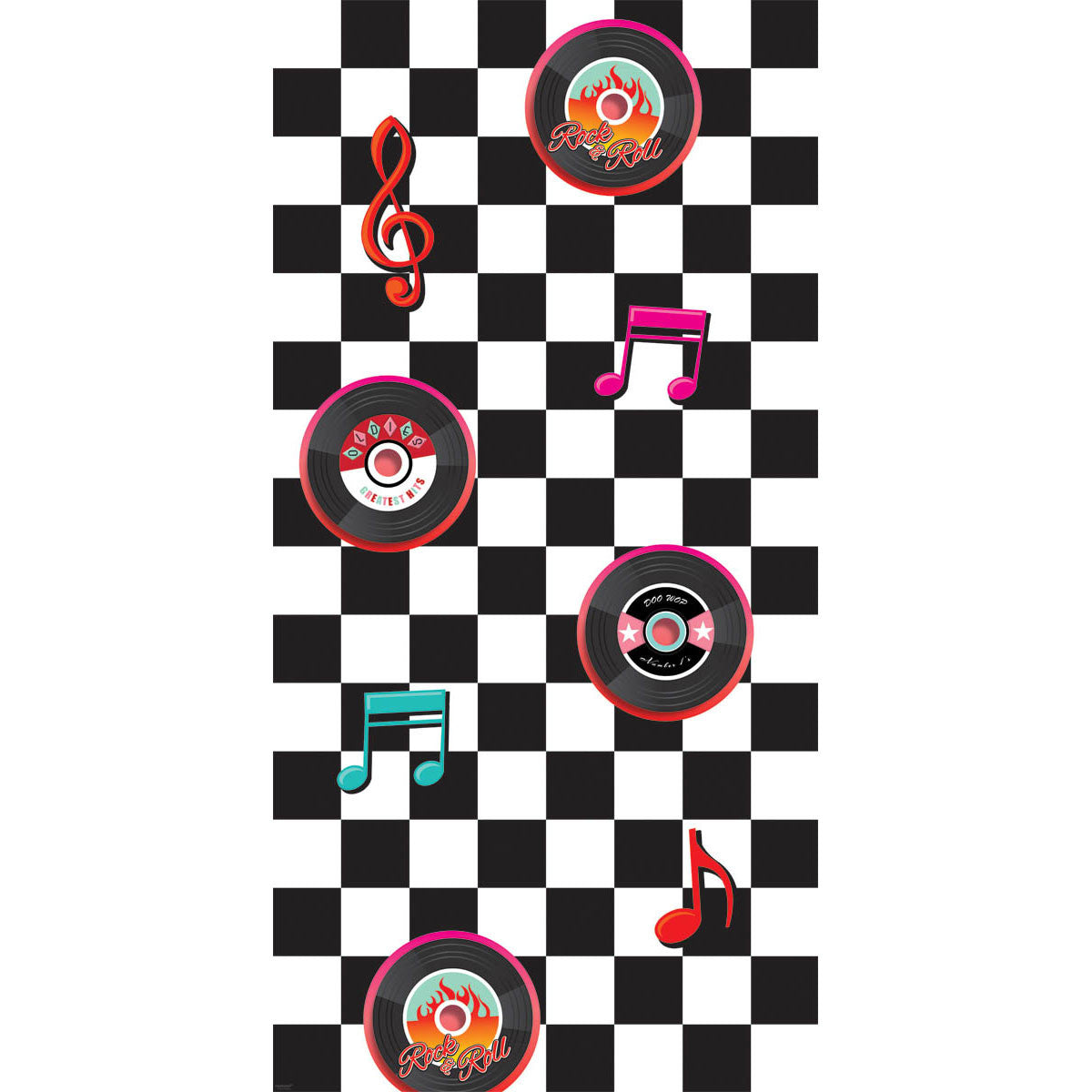 Classic 50's 40' Room Roll