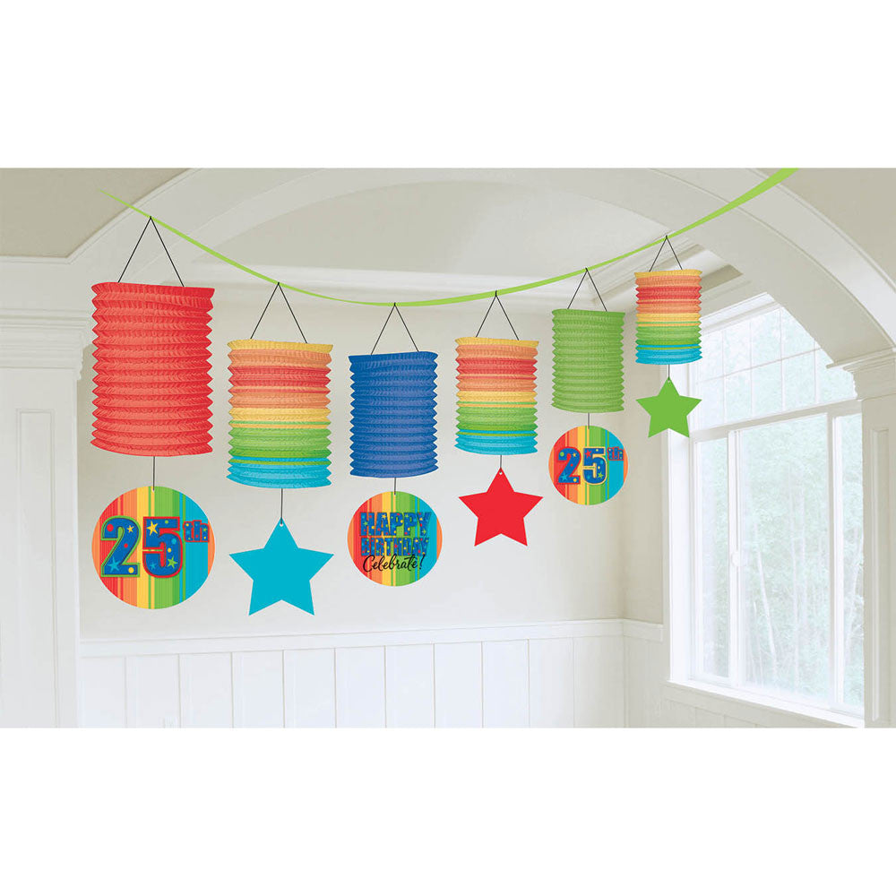 A Year to Celebrate Paper Lantern Garland