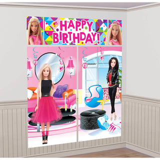 Barbie Sparkle Scene Setter (5pc)