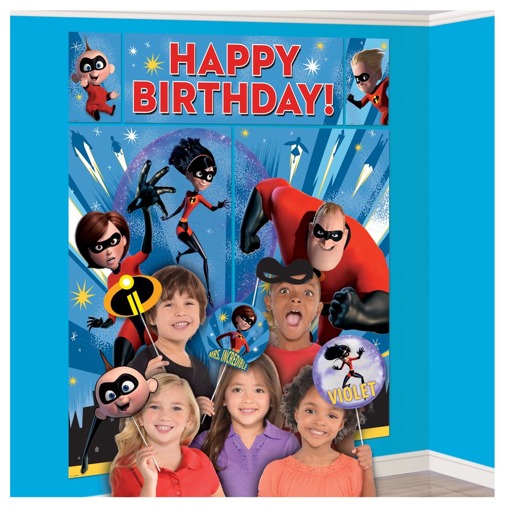 Incredibles 2 Scene Setter with Props