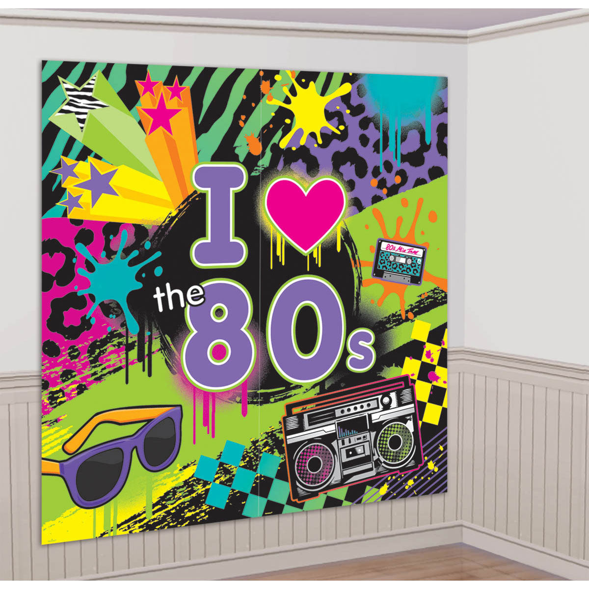 Totally 80's Scene Setter