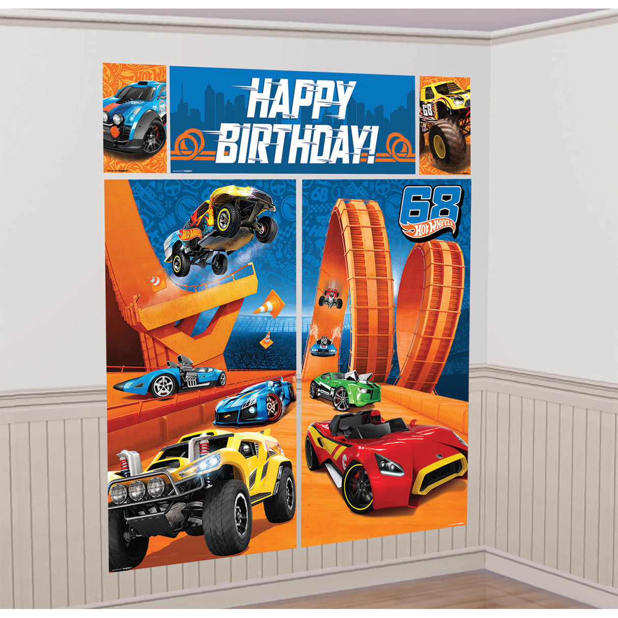 Hot Wheels Wild Racer Scene Setters (5 ct)