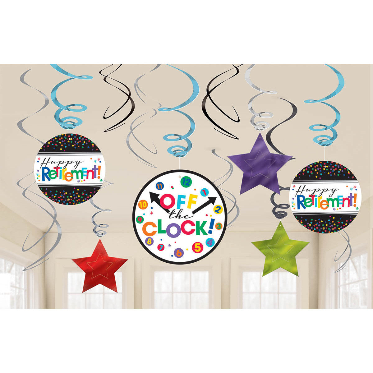 Officially Retired Hanging Swirls (12 ct)