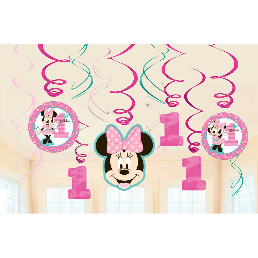 Minnie Fun To Be One Hanging Swirls (12 ct)