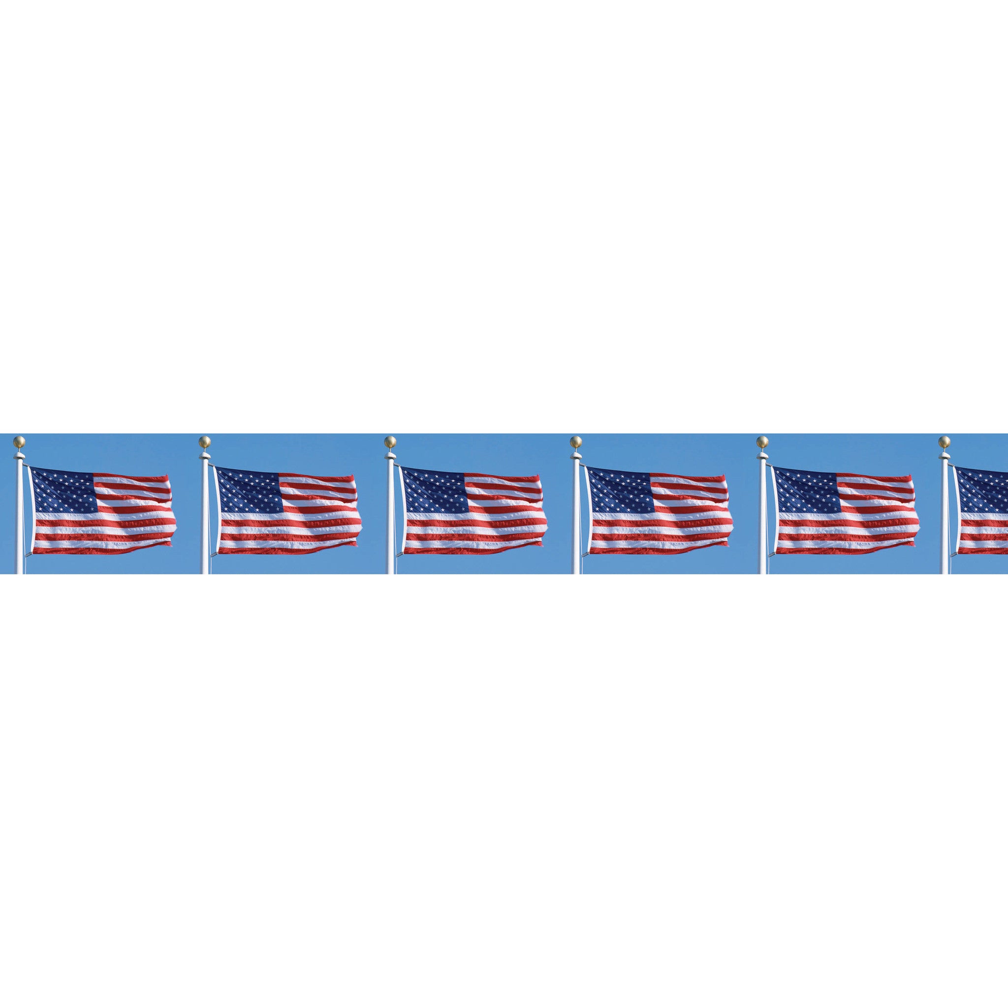 Waving Flags Border Roll