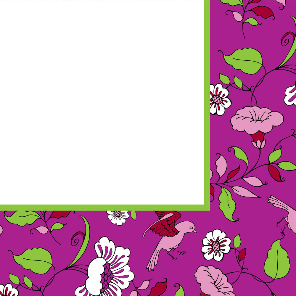 Plumeria Dinner Napkins (16ct)
