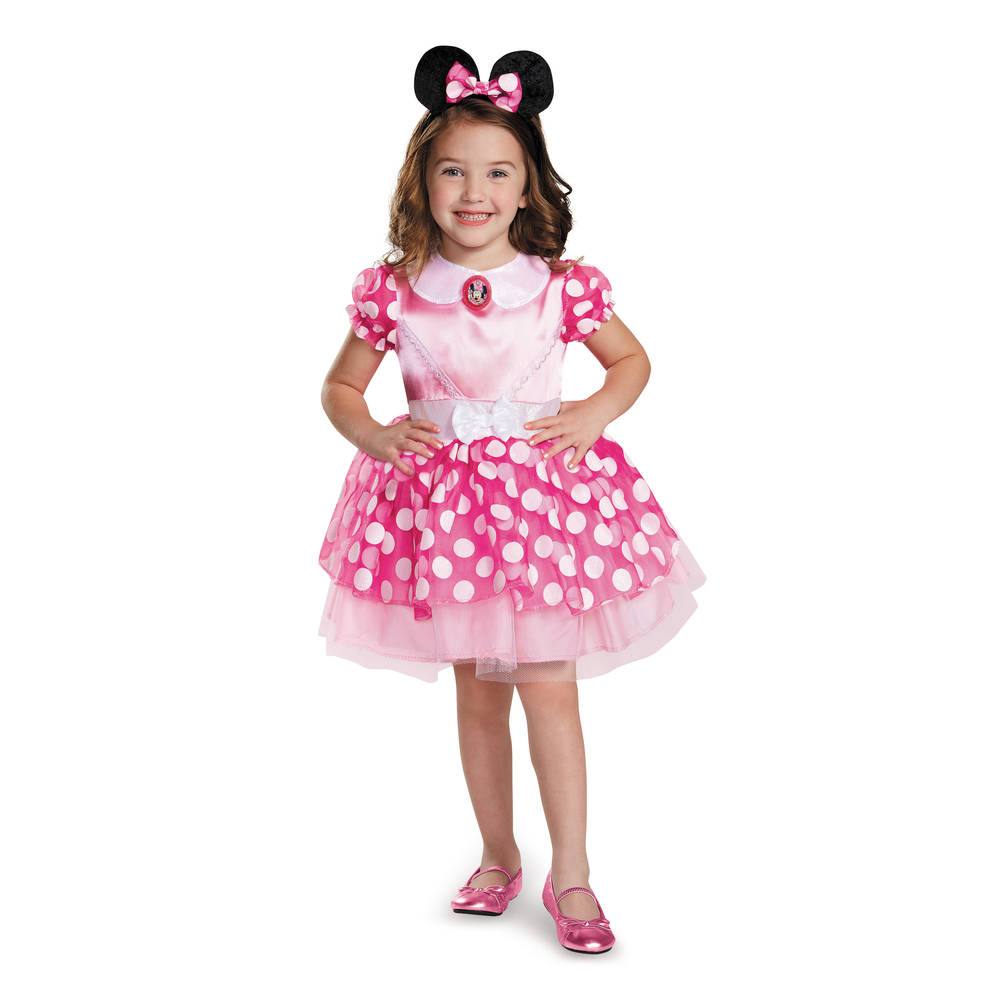 Pink Minnie Classic Tutu Costume Girls M (7-8)