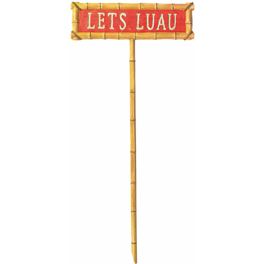 Luau Sidewalk Sign