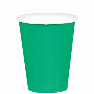 Festive Green 9 oz Paper Cup 20 ct
