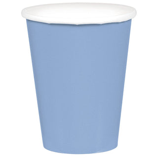 Pastel Blue 9 oz Paper Cup 20 ct