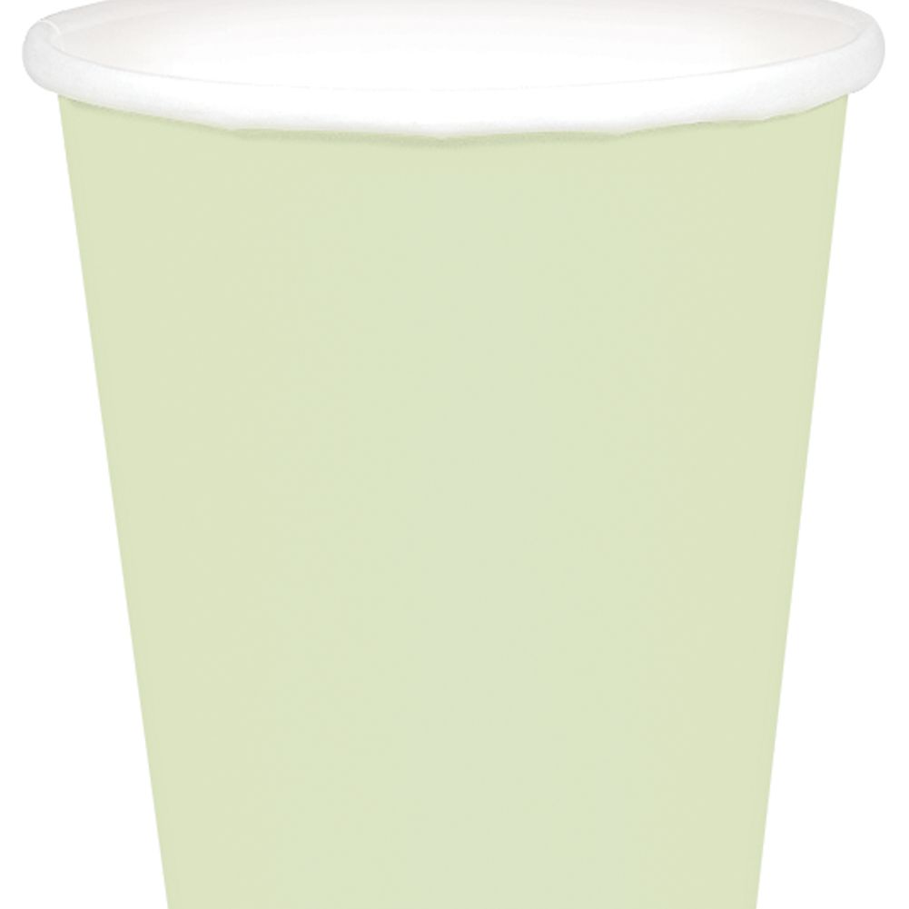 Leaf Green 9 oz Paper Cup 20 ct