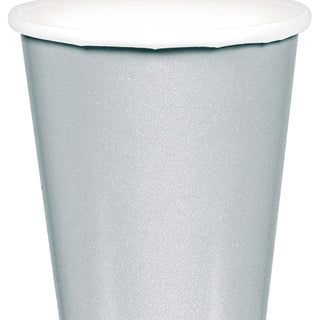 Silver 9 oz Paper Cup 20 ct