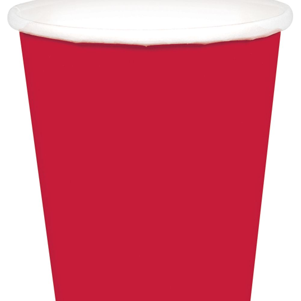 Apple Red 9 oz Paper Cup2 (20ct)