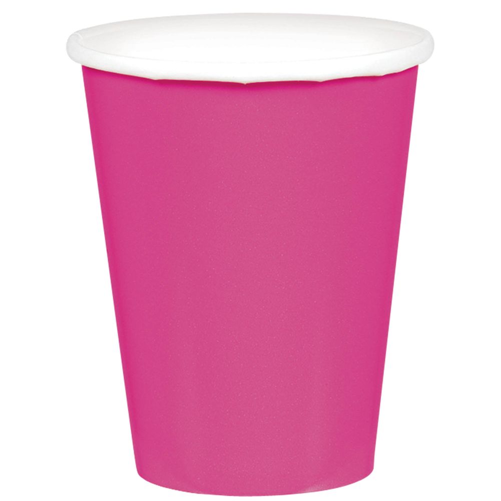 Magenta 9 oz Paper Cup 20 ct