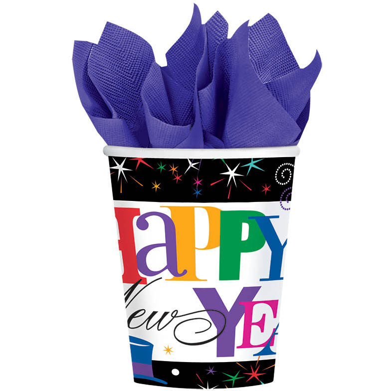Ring In The New Year 9oz Paper Cups (50ct)