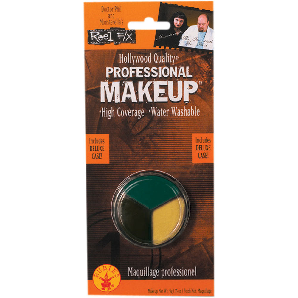 Reel F/X 3 Color Makup Green, Black, Gold