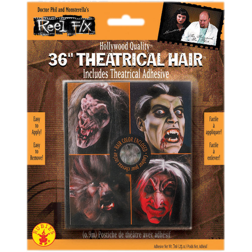 Reel F/X Theatrical Hair Grey