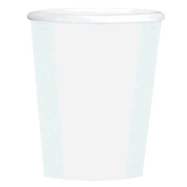 Frosty White 12oz Coffee Cups
