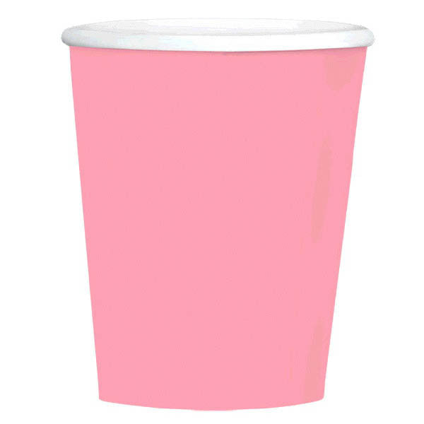 New Pink 12oz Coffee Cups