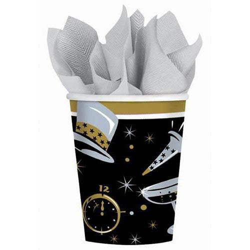 Black Tie Affair 9oz Paper Cups (36ct)