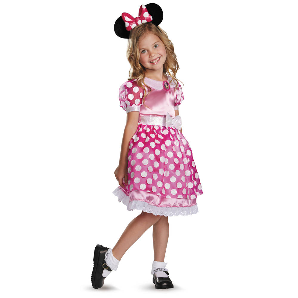 Pink Minnie Mouse Light-Up Motion-Activated