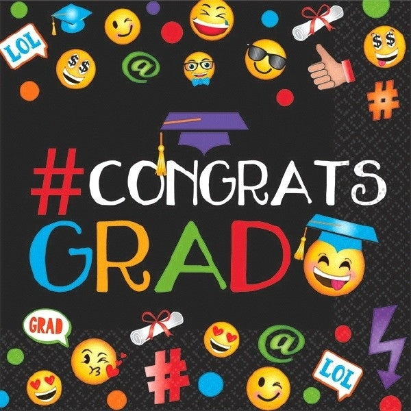 Awesome Grad Beverage Paper Napkins