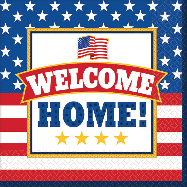 Welcome Home Beverage Napkins (36 ct)
