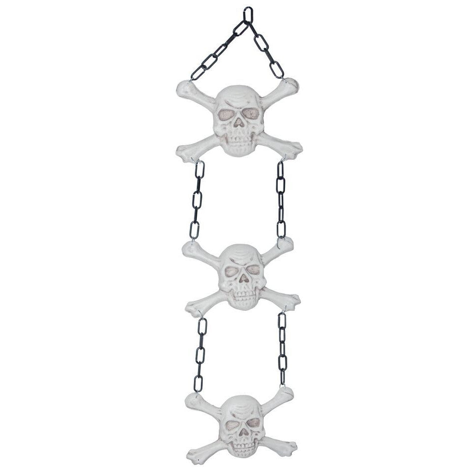 Hanging Skull and Cross Bones