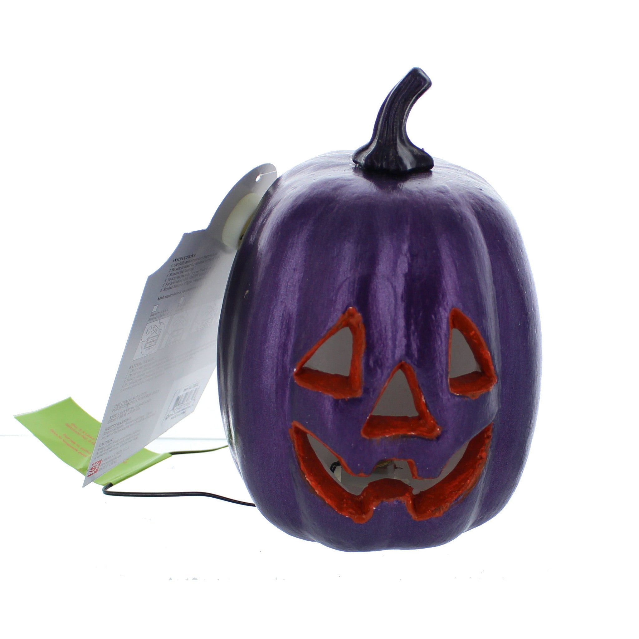 Light Up Face Pumpkin