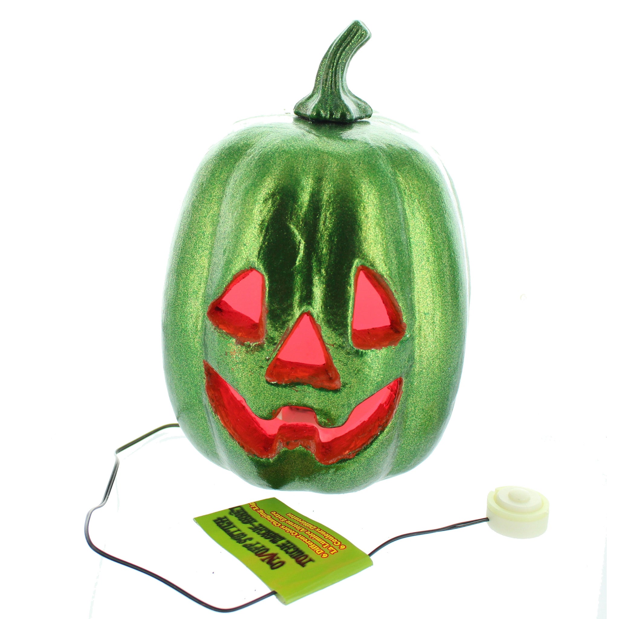 Light Up Face Pumpkin