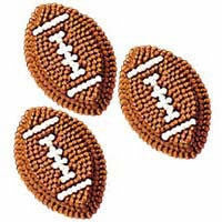 Football Icing Decorations